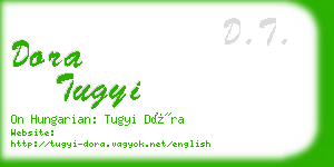 dora tugyi business card